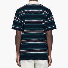 画像7: Schmidt Zip Polo S/S Shirt ボーダー ジップ ポロ シャツ  (7)