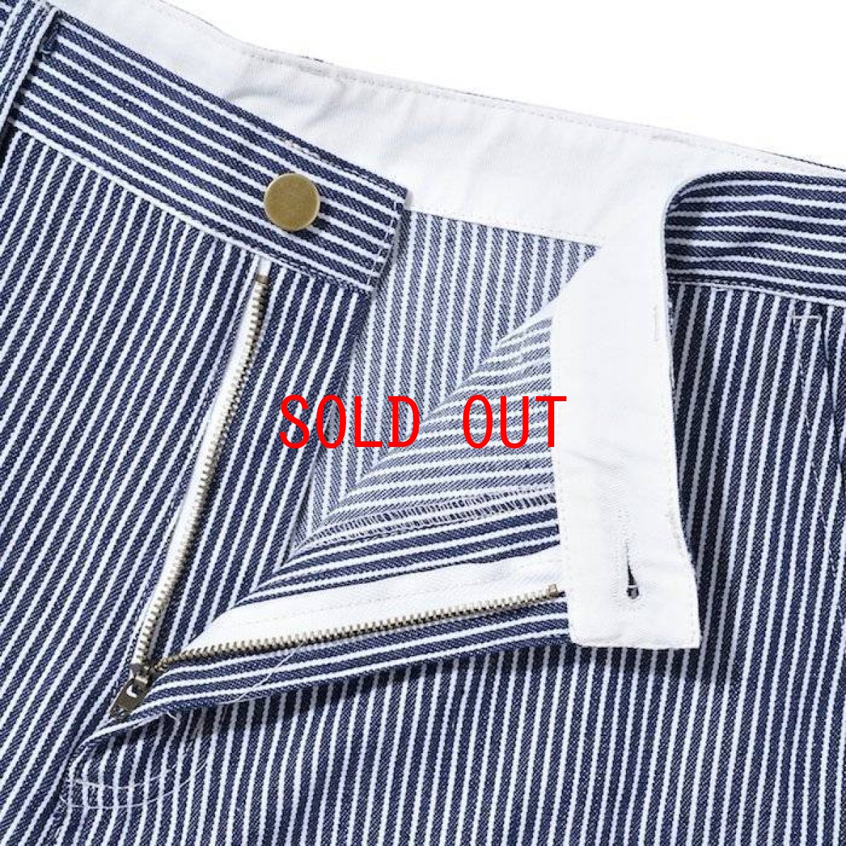 画像6: Wark Pants Hickory Stripe ヒッコリー ストライプ ワーク パンツ  (6)