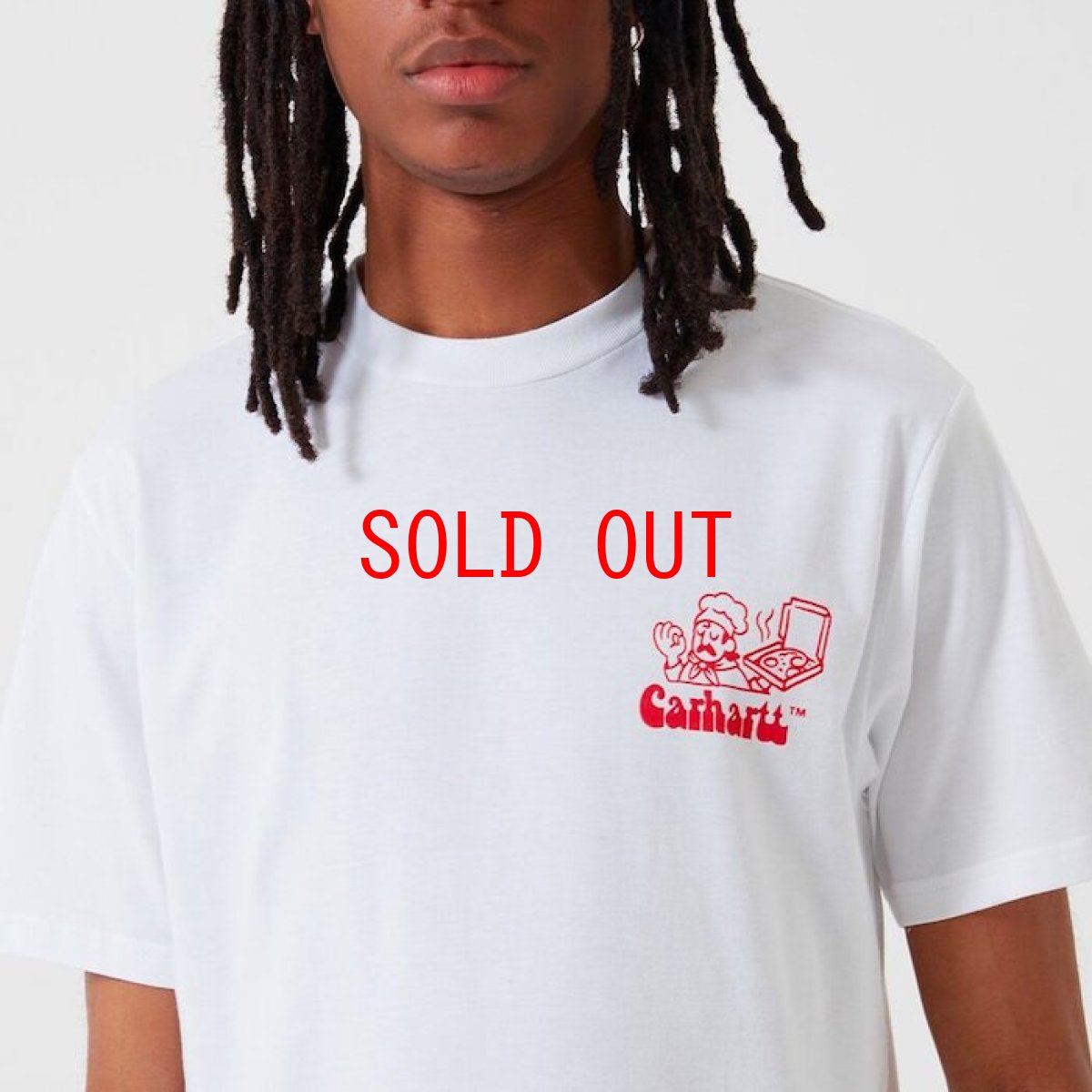 画像8: Bene Tee White / Red 半袖 Tシャツ (8)