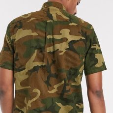 画像6: Southfield S/S Shirt Camo Laurel Woodland シアサッカー 半袖 シャツ 4.1oz (6)