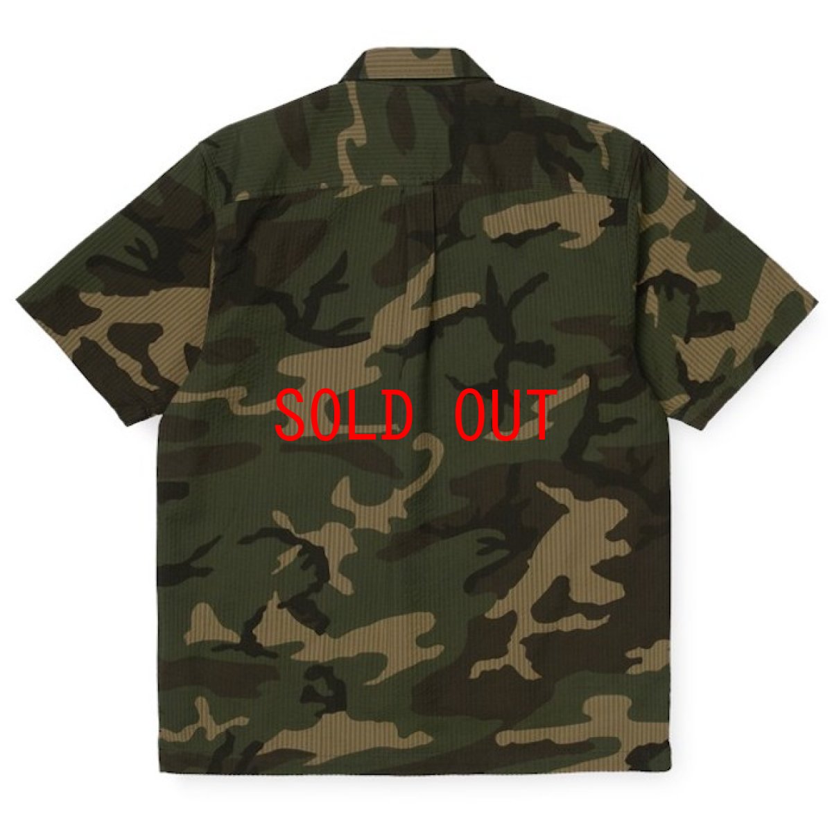 画像3: Southfield S/S Shirt Camo Laurel Woodland シアサッカー 半袖 シャツ 4.1oz (3)