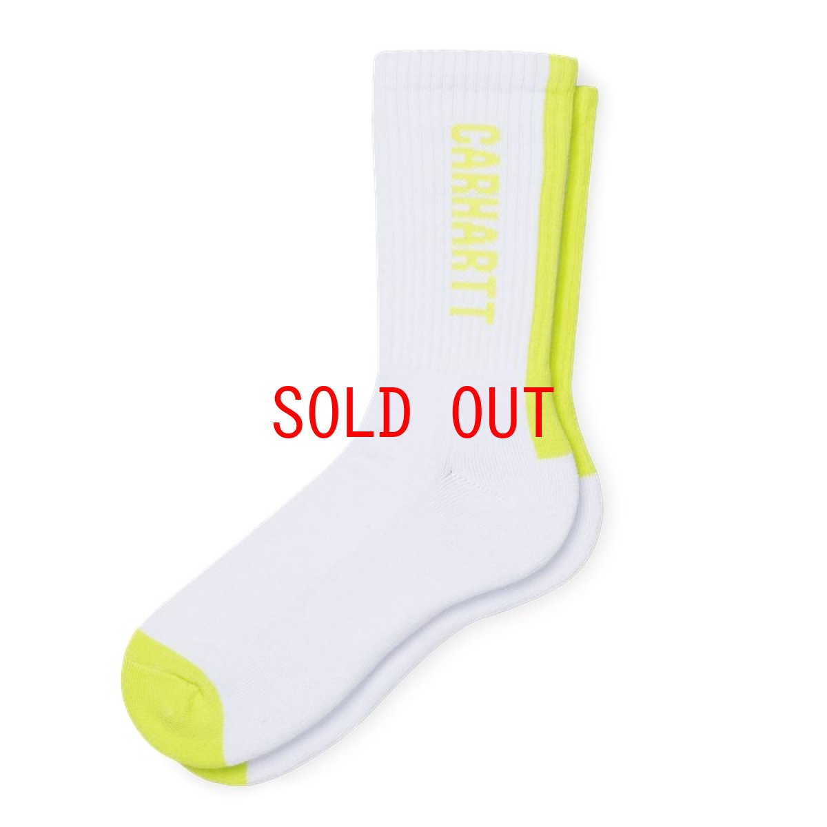 画像2: Turner Socks White / Lime Azzuro Blue / Clockwork Black / Yellow 靴下 ソックス (2)