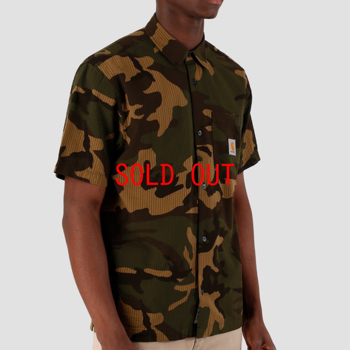 画像4: Southfield S/S Shirt Camo Laurel Woodland シアサッカー 半袖 シャツ 4.1oz (4)