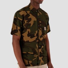 画像4: Southfield S/S Shirt Camo Laurel Woodland シアサッカー 半袖 シャツ 4.1oz (4)