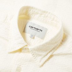 画像4: Southfield S/S Shirt Wax White Natural シアサッカー 半袖 シャツ 4.1oz (4)