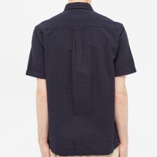 画像5: Southfield S/S Shirt Dark Navy シアサッカー 半袖 シャツ 4.1oz (5)