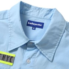 画像5: High Vis Box Logo S/S Work Shirt 半袖 シャツ Light Blue ライトブルー (5)