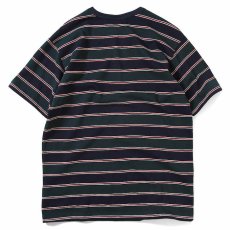 画像3: Multi Striped Navy S/S Tee 半袖 Tシャツ NAVY ネイビー (3)