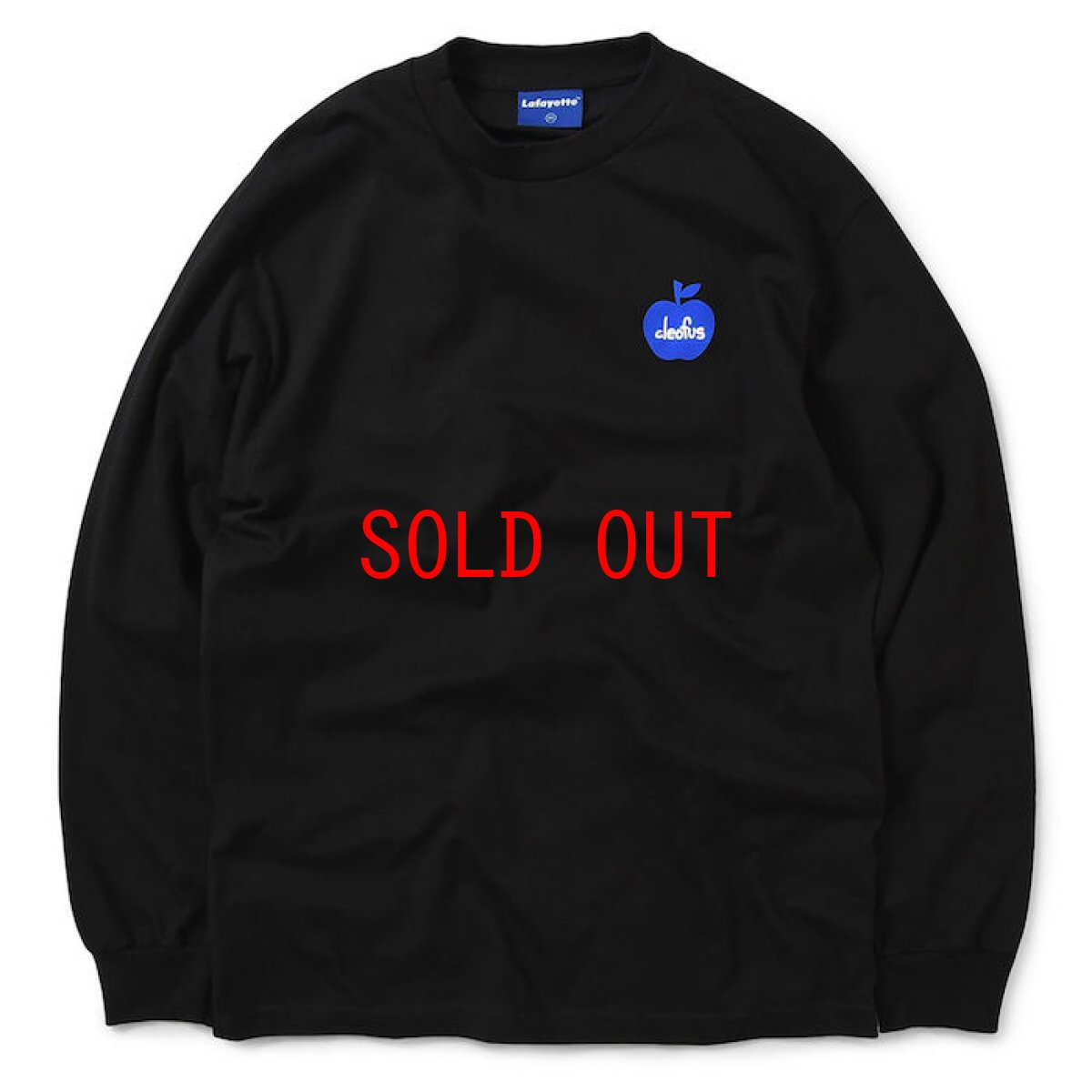 画像3: × Cleofus City Logo L/S Tee Black ブラック 長袖 ロンT Tシャツ  (3)