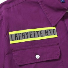 画像6: High Vis Box Logo S/S Work Shirt 半袖 シャツ Purple パープル (6)