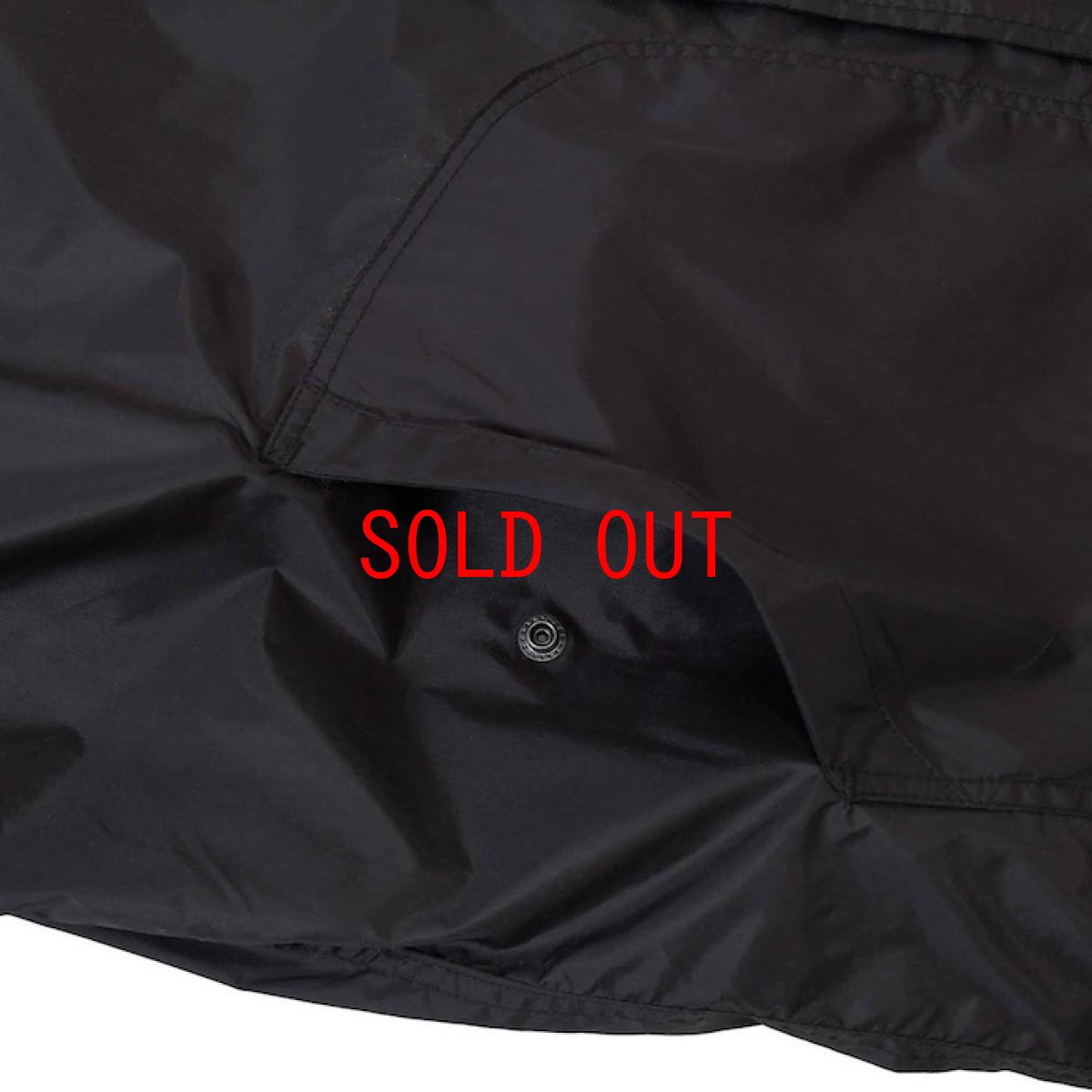 画像5: Basic Coach Jacket Black ブラック ナイロン コーチ ジャケット  (5)