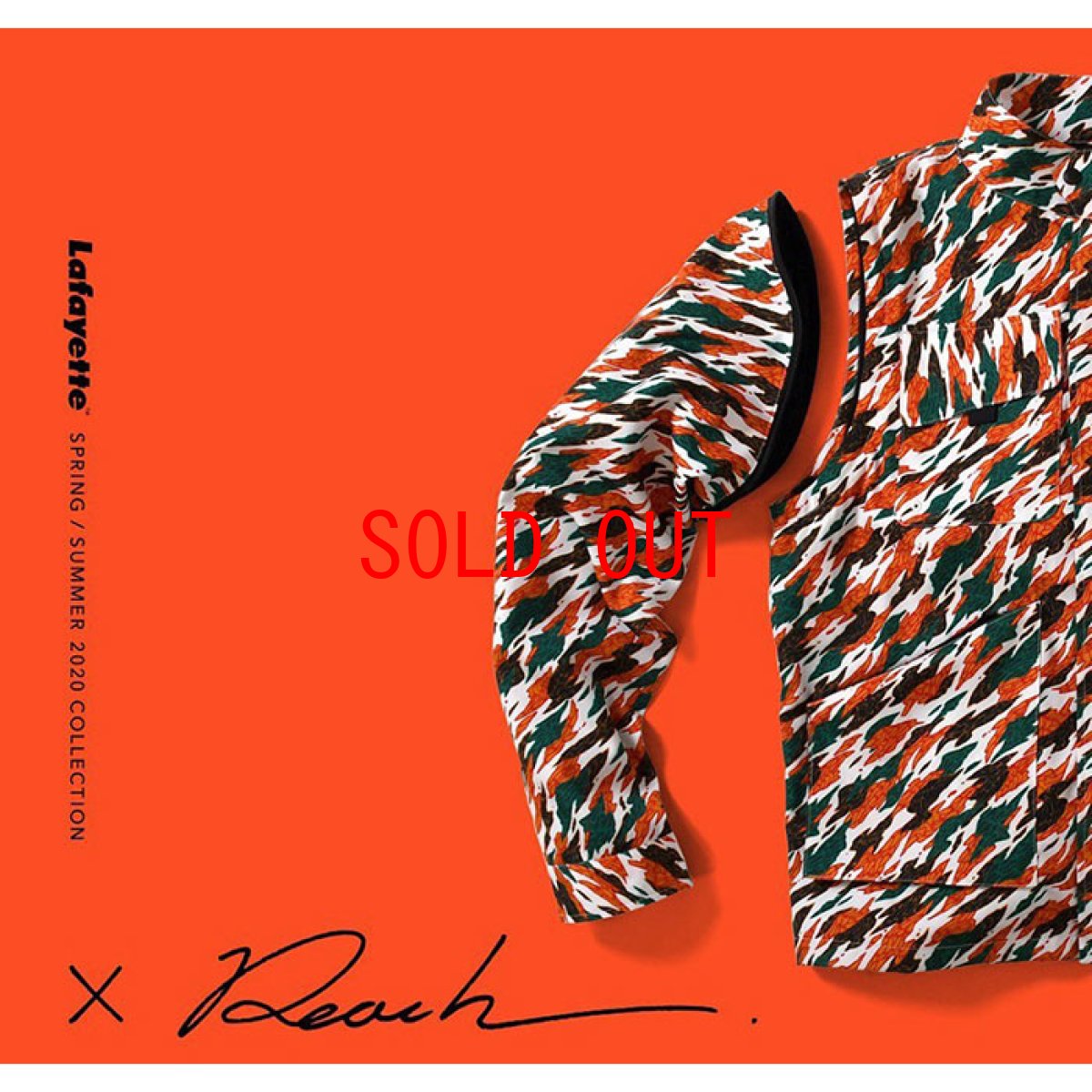 画像14: × Reach リーチ Catmouflage 2Way Jacket 2ウェイ ジャケット  (14)