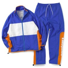 画像9: Color Block Nylon Track Pants Royal Blue ブルー カラー ナイロン トラック パンツ (9)