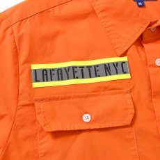 画像6: High Vis Box Logo S/S Work Shirt 半袖 シャツ Orange オレンジ (6)