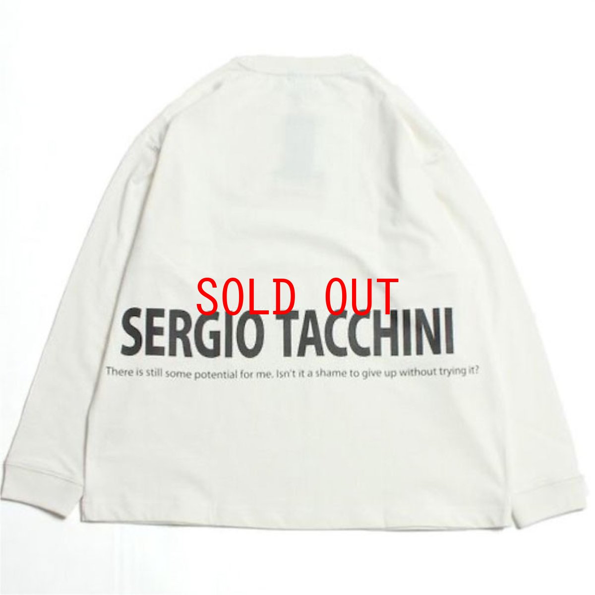 画像5: Italiano L/S embroidery Logo Tee ロンT 長袖 Tシャツ  (5)