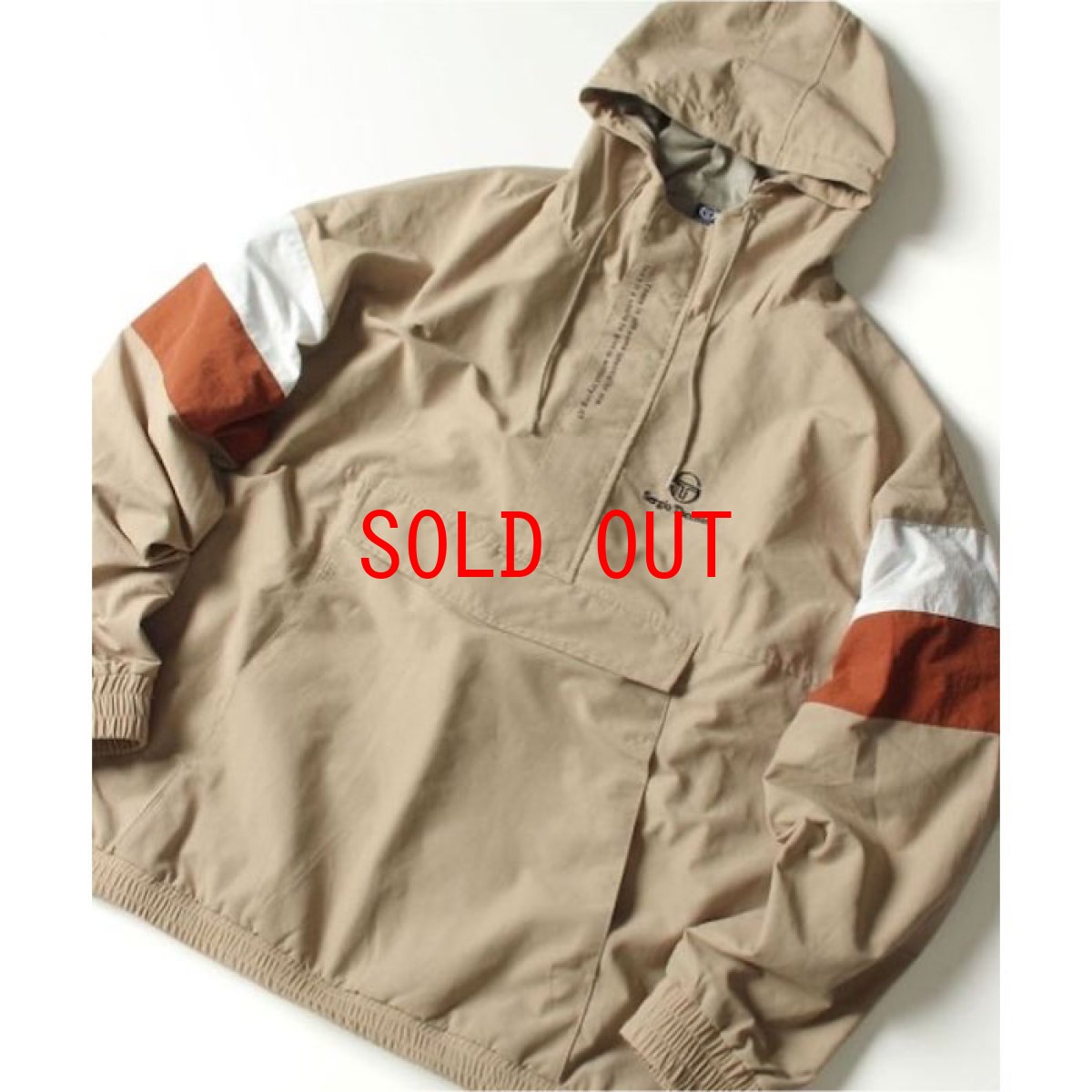 画像2: Switching Pullover Nylon Jacket アノラック ジャケット (2)