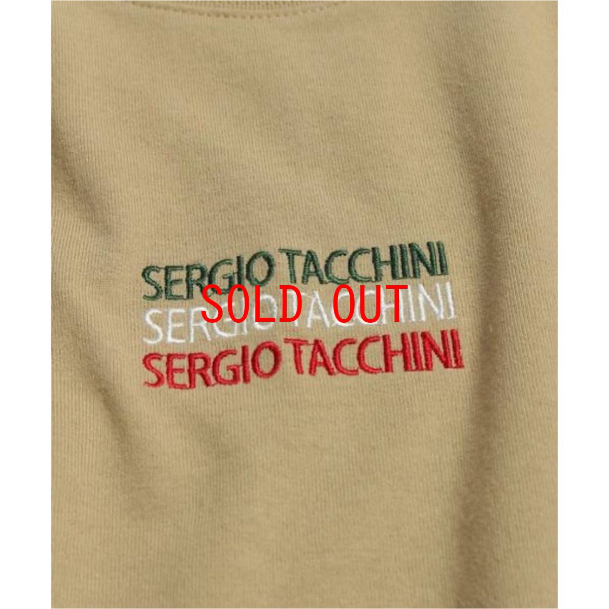画像8: Italiano L/S embroidery Logo Tee ロンT 長袖 Tシャツ  (8)