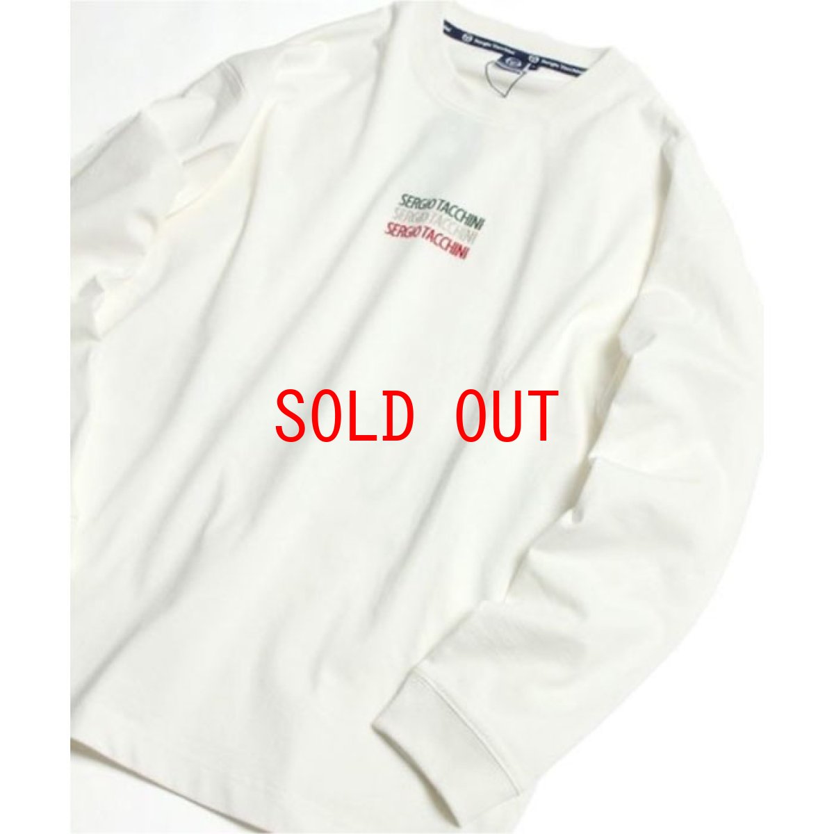 画像7: Italiano L/S embroidery Logo Tee ロンT 長袖 Tシャツ  (7)