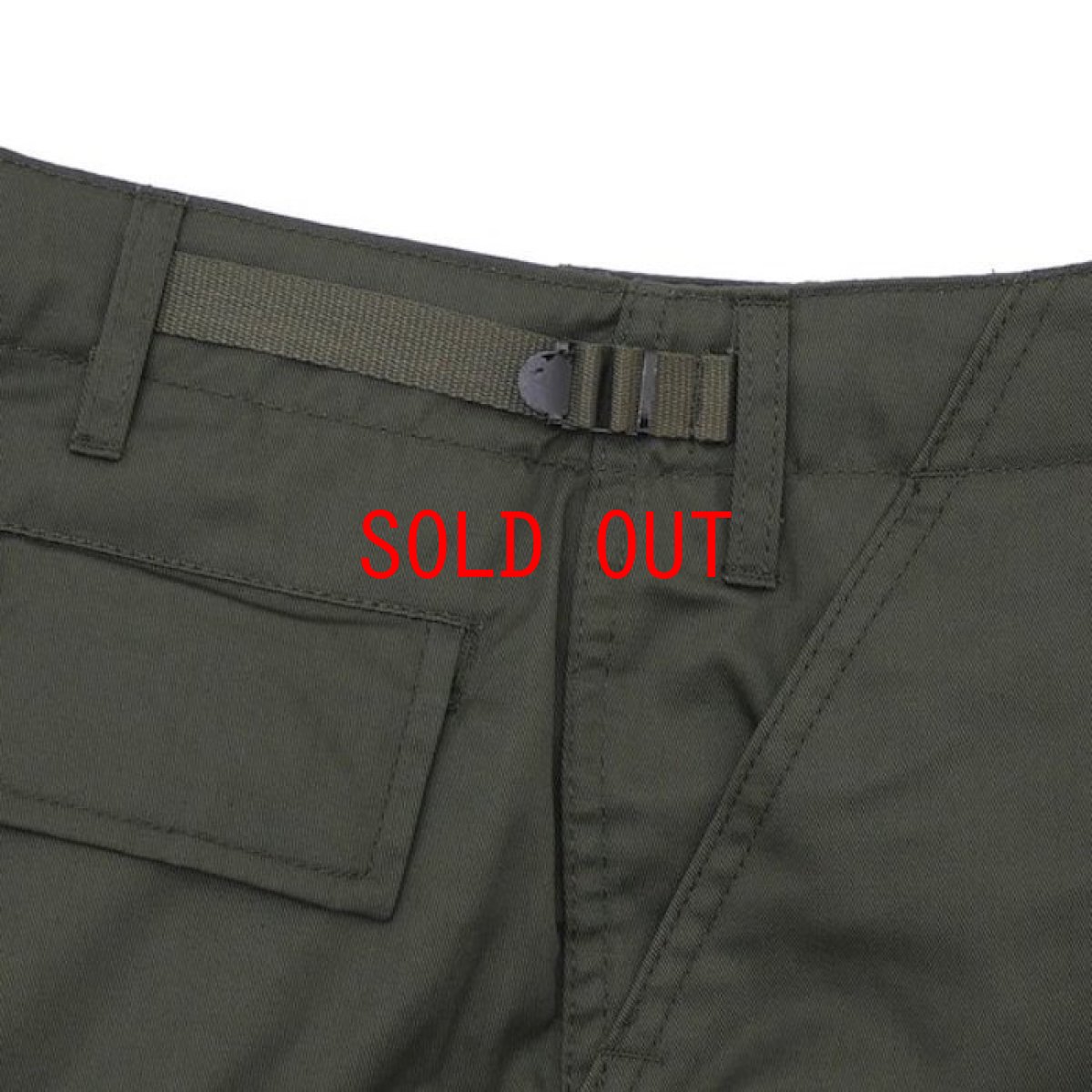 画像3: Military Cargo Shorts ミリタリー カーゴ ショーツ Olive (3)