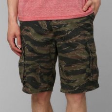 画像1: Military Cargo Shorts ミリタリー カーゴ ショーツ Tiger Camo (1)