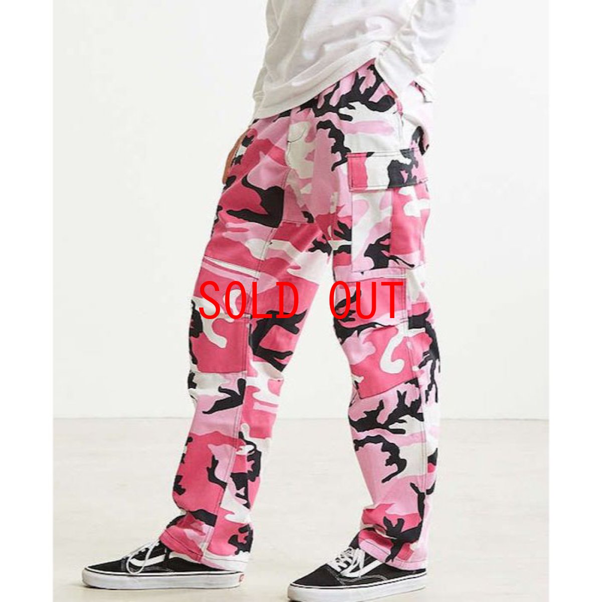画像1: Camo BDU Cargo Pants カーゴパンツ Pink Camo (1)