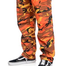 画像4: Camo BDU Cargo Pants カーゴパンツ Orange Camo (4)