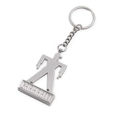 画像2: Foundation Keyring Gold Silver Chain アルミニウム キーチェーン キーホルダー (2)