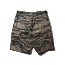 画像3: Military Cargo Shorts ミリタリー カーゴ ショーツ Tiger Camo (3)