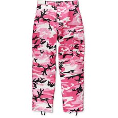 画像2: Camo BDU Cargo Pants カーゴパンツ Pink Camo (2)