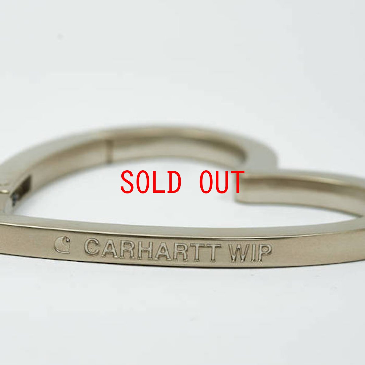 画像2: Heart Carabiner Silver カラビナ ハート キーホルダー (2)