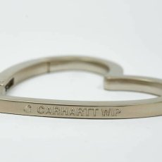 画像2: Heart Carabiner Silver カラビナ ハート キーホルダー (2)