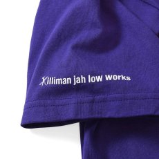 画像5: 【SALE】× Killiman Jah Low Works キリマンジャロウワークス Behind Themask Tee 半袖 Tシャツ Purple パープル (5)