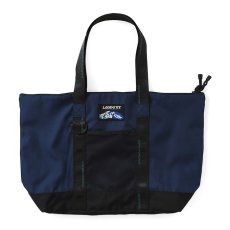 画像2: Equipment Logo Nylon Tote Bag トートバック Navy ネイビー (2)