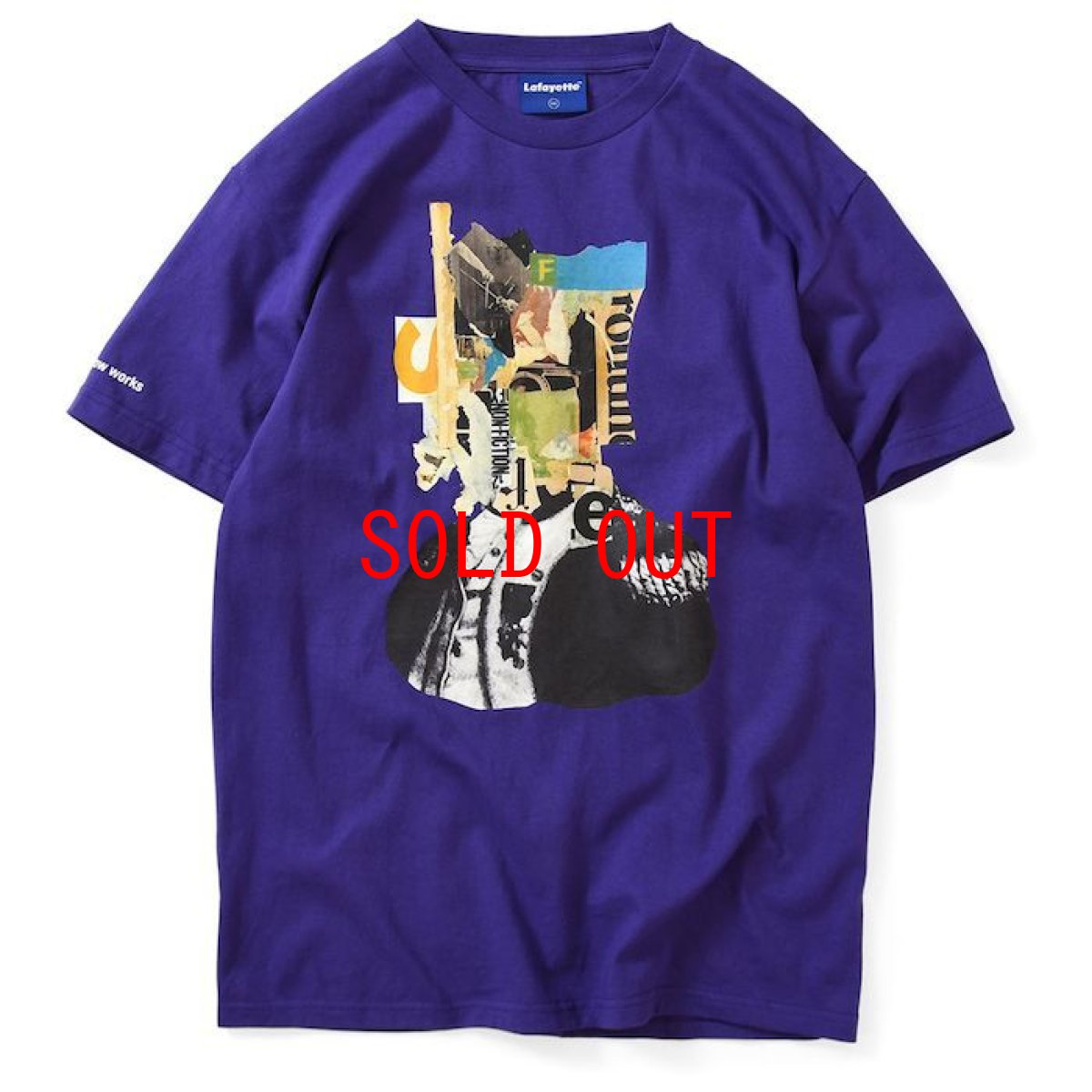 画像2: × Killiman Jah Low Works キリマンジャロウワークス Behind Themask Tee 半袖 Tシャツ Purple パープル (2)