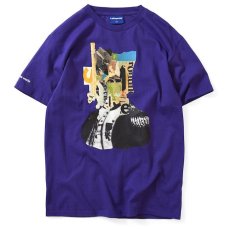 画像2: × Killiman Jah Low Works キリマンジャロウワークス Behind Themask Tee 半袖 Tシャツ Purple パープル (2)