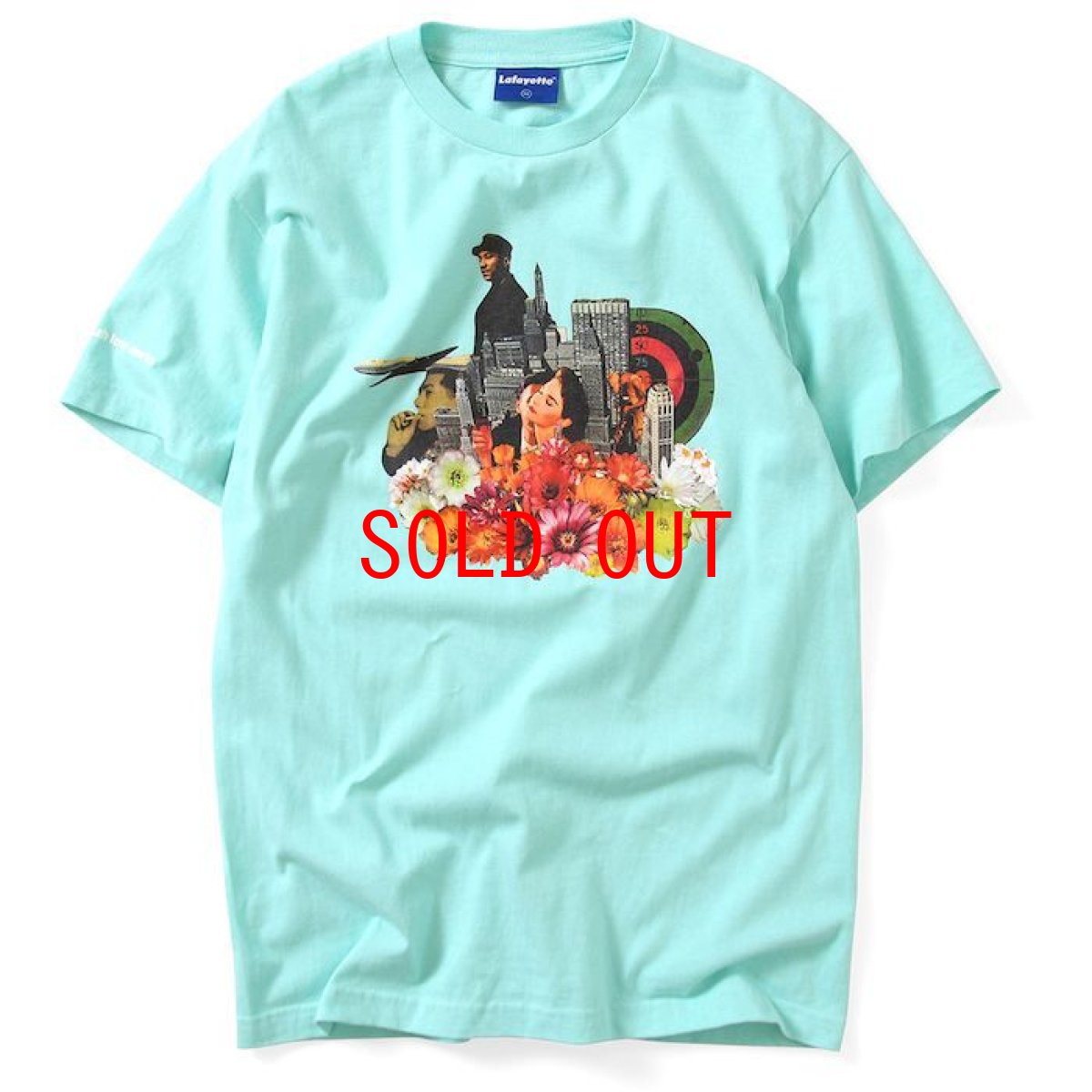 画像2: × Killiman Jah Low Works キリマンジャロウワークス Keeping It Moving Tee 半袖 Tシャツ Mint ミント (2)