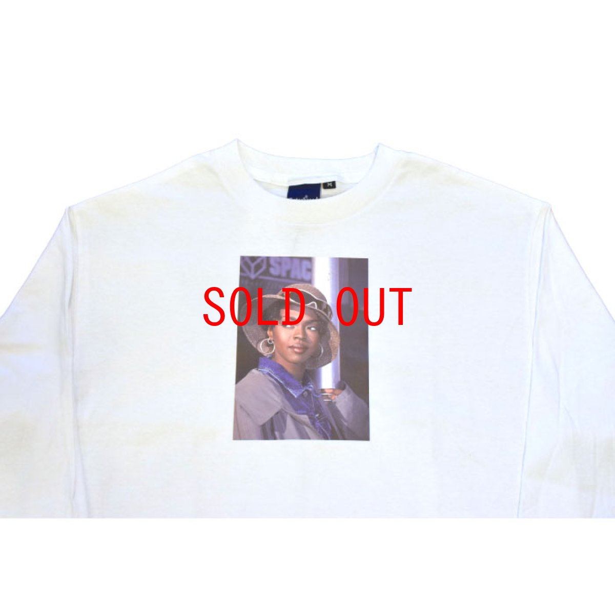 画像2: "Queen L. Boogie" Princess LS Tee "Ernie Paniccioli" White ロンT 長袖 Tシャツ  (2)