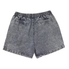 画像3: Chemical Washed Color Denim Shorts スケミカル ウォッシュ カラー デニム ショーツ Indigo (3)