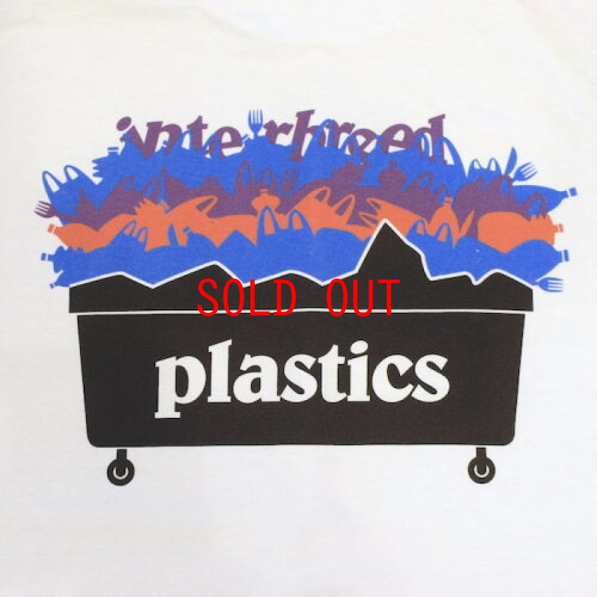 画像4: Plastic S/S Tee プラスティック Tシャツ White Pale Yellow (4)