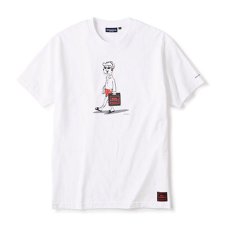 画像1: × Diskunion ディスク ユニオン Beat Holic S/S Tee Tシャツ レコード ストア コラボ  White (1)