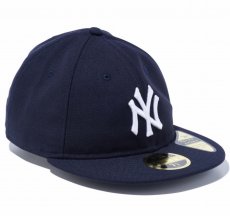 画像2: RC 59Fifty New York Yankees cap MLB ニューヨーク・ヤンキース Navy ネイビー × ホワイト Retro Crown (2)