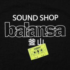 画像3: × Sound Shop balansa L/S Compact Cassette Tee Tシャツ Black 長袖 Tシャツ (3)