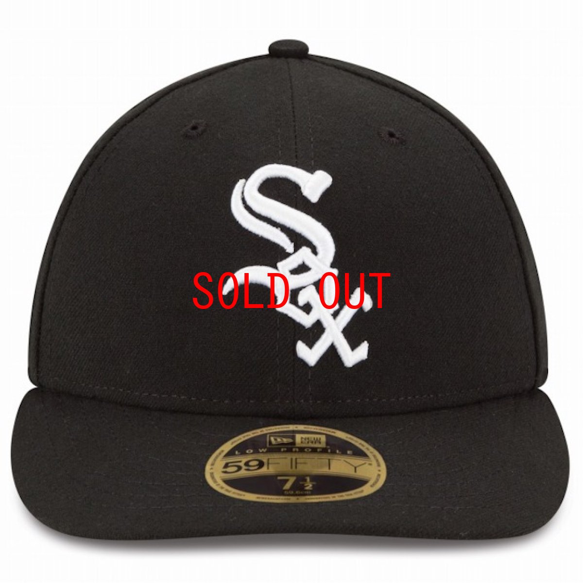 画像2: LP 59Fifty Chicago White Sox Cap MLB シカゴ・ホワイトソックス ゲーム オンフィールド Classic クラシック MLB 公式 Official (2)