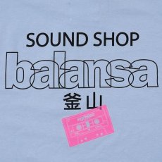 画像5: × Sound Shop balansa L/S Compact Cassette Tee Tシャツ Sax Blue Black 長袖 Tシャツ (5)