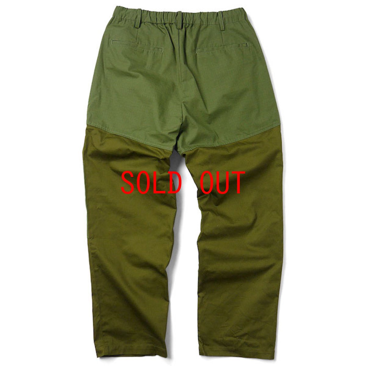 画像2: Mixed Chino Relax Trouser Pants タック イージー パンツ (2)