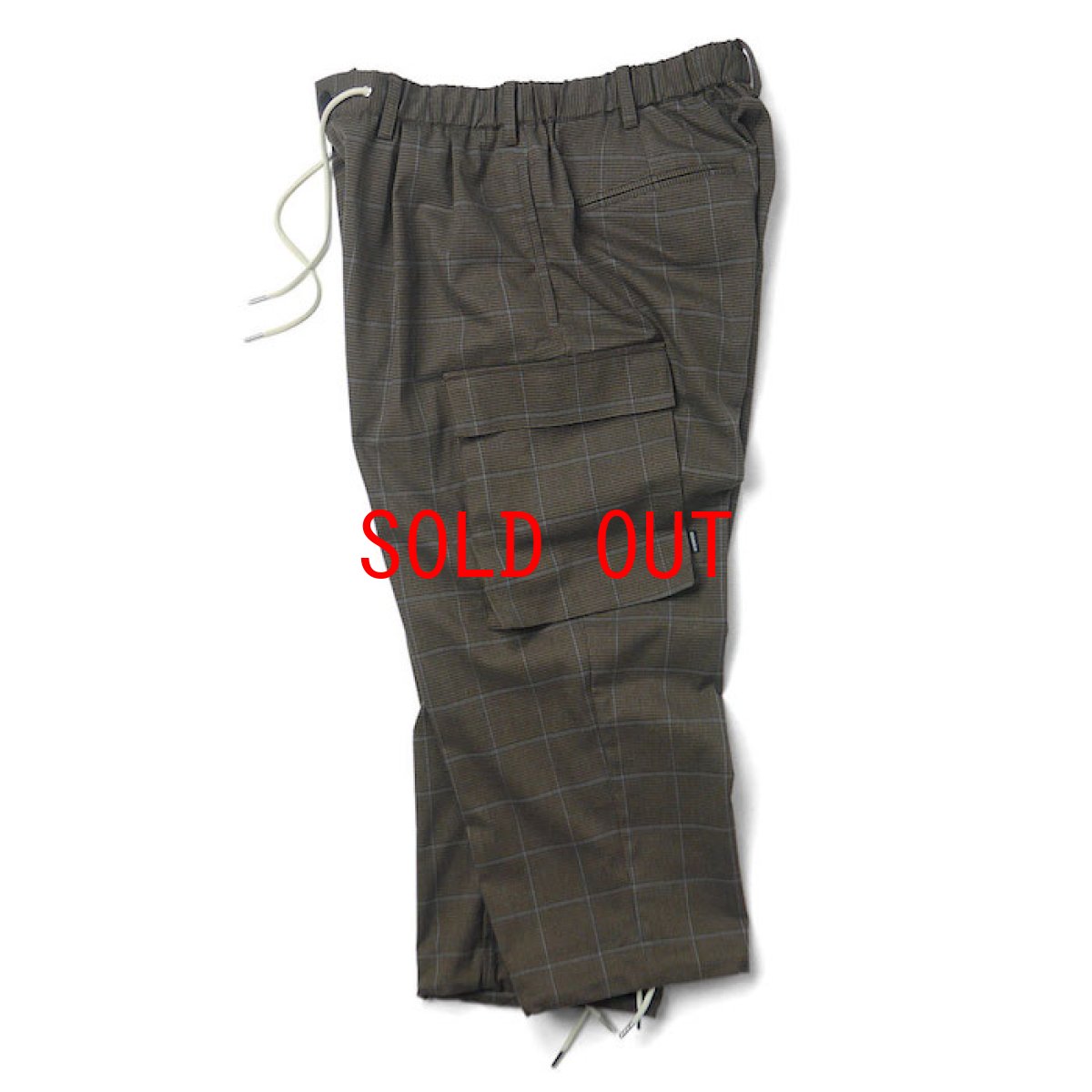 画像3: Plaid Comfy Cargo Pants カーゴ パンツ Check チェック (3)