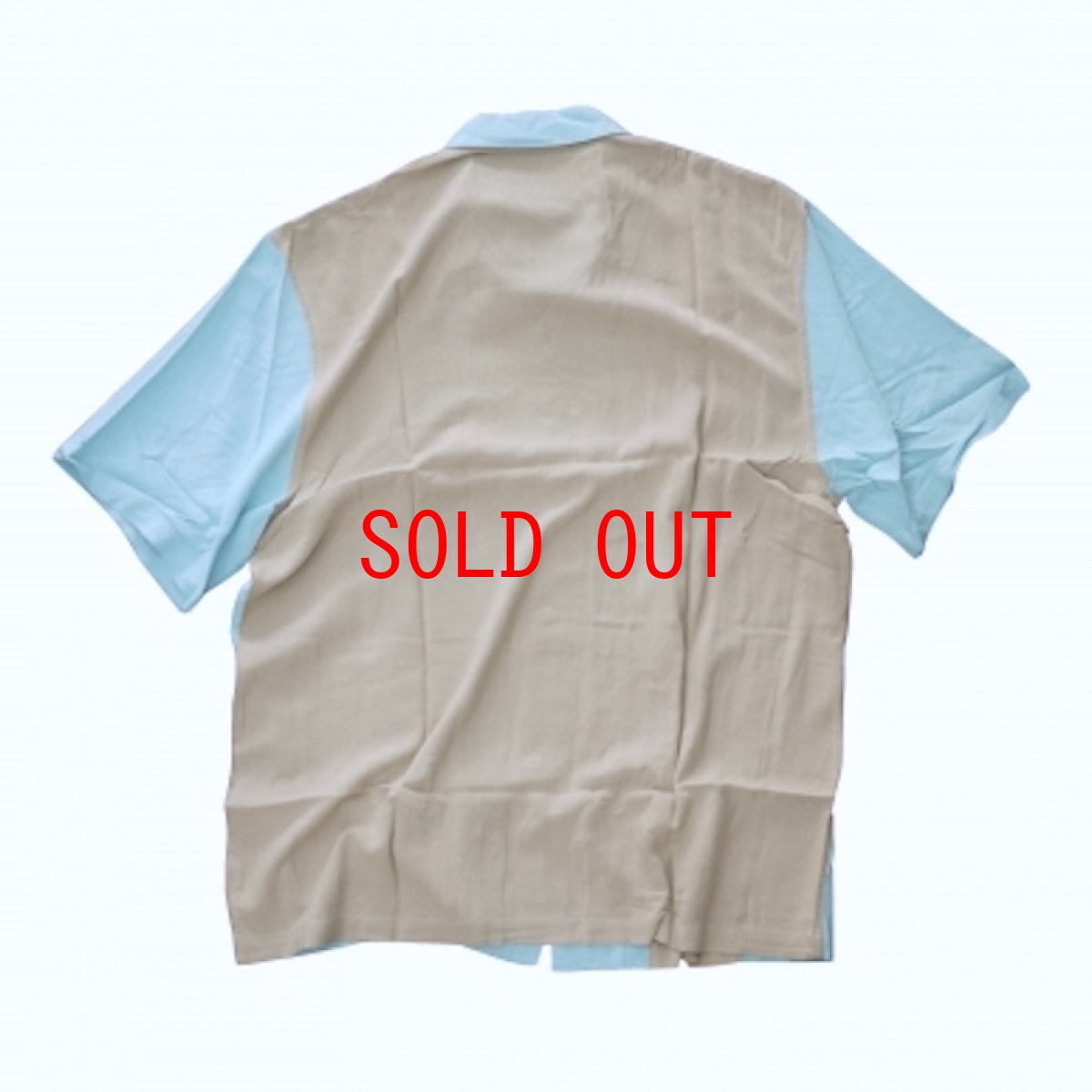 画像6: Lane S/S Shirt Window Blue Wall Black 半袖 ワーク シャツ  (6)