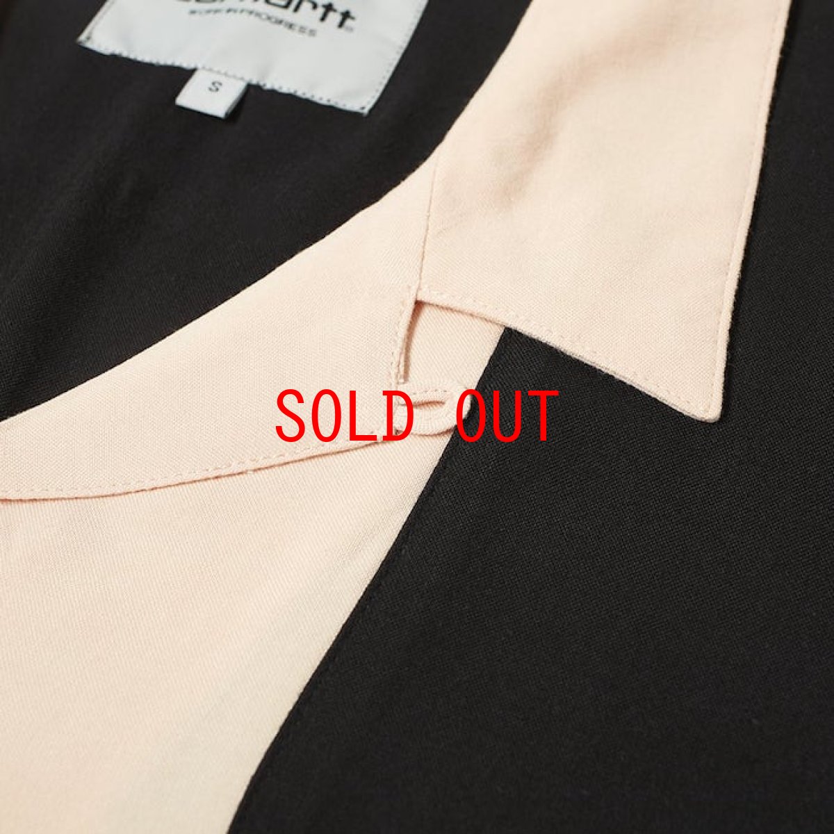 画像5: Lane S/S Shirt Window Blue Wall Black 半袖 ワーク シャツ  (5)