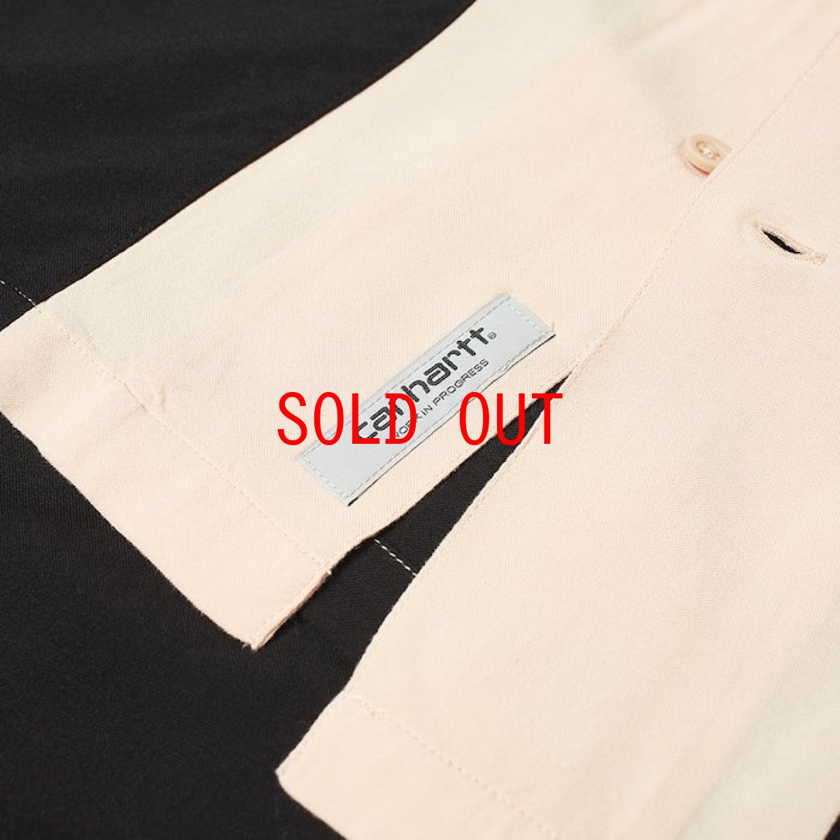 画像7: Lane S/S Shirt Window Blue Wall Black 半袖 ワーク シャツ  (7)