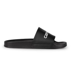 画像5: Carhartt WIP (カーハート ワークインプログレス) Logo Slipper Black White (5)